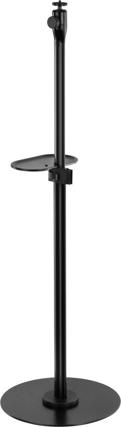 VDD - Beamer Stand - Beamer Bracket - Beamer Stand - Projector Stand - Beamer Holder - Beamer Table - Media Shelf - Tiltable - Height Adjustable - Black