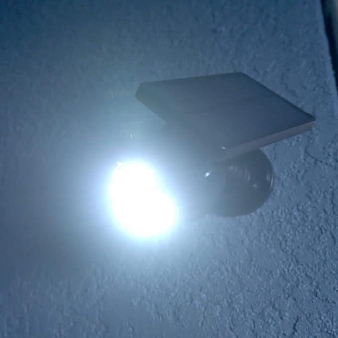 Panta Safe Light Solar LED - 8 LED haute puissance - portée jusqu'à 7,5 m - résistante aux intempéries et robuste - fonction d'extinction - capteur de lumière du jour