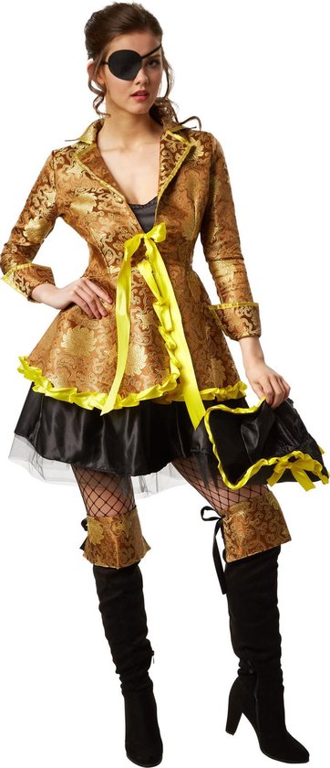dressforfun - Costume femme flibustier orné S - robe costume Halloween dress up partywear carnaval costume carnaval partywear - 301769