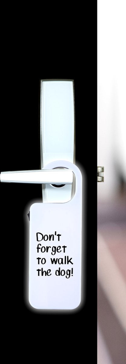 Grundig Accroche-porte - Lampe LED - Tableau mémo - Noir/Blanc