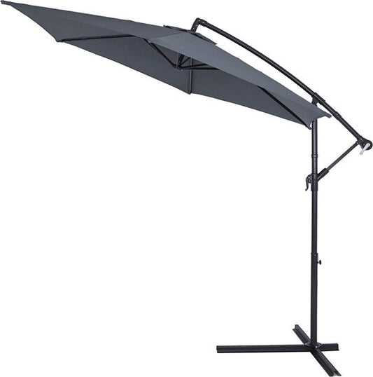 Parasol suspendu Kingsleeve - Ø 300 cm, protection UV 80+ - Anthracite