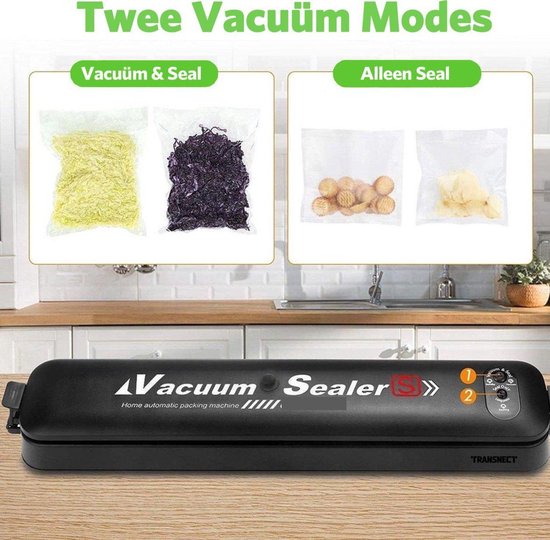BestHome Machine à emballer sous vide - Avec 15 sacs sous vide - Pour tous types d'aliments