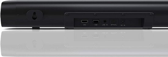 Barre de son Sharp HT-SB107 2.0 - 90 W - compacte - Bluetooth - noire