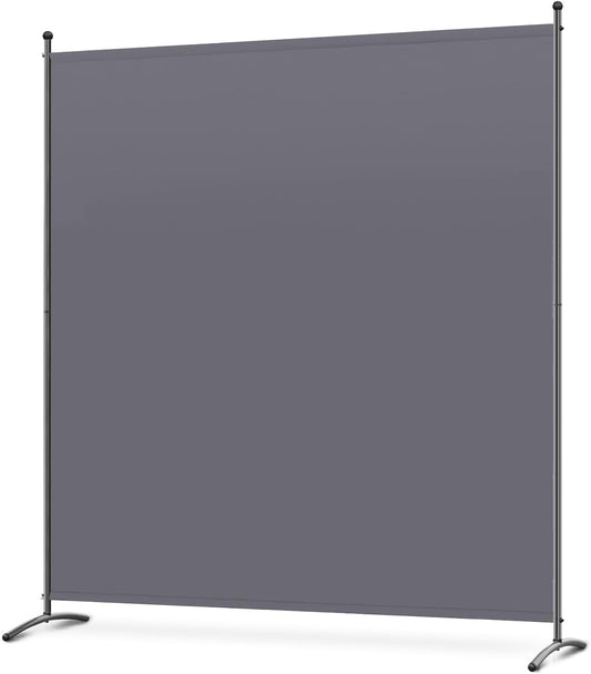 Angel Living Paravent - Paravent moderne et séparateur de pièce - Paravent d'intimité pour l'intérieur et l'extérieur, Gris - 162 x 180 cm