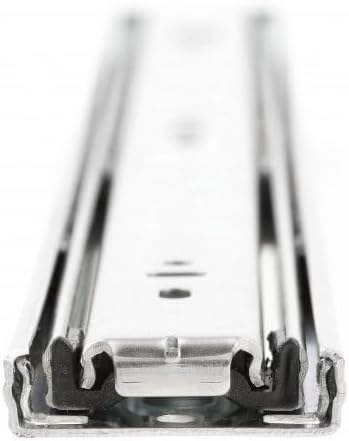 GTV H45 Glissières de tiroir Versalite Plus+ - guidage à billes avec amortissement - hauteur = 45 mm - capacité de charge 30 kg - 400 mm