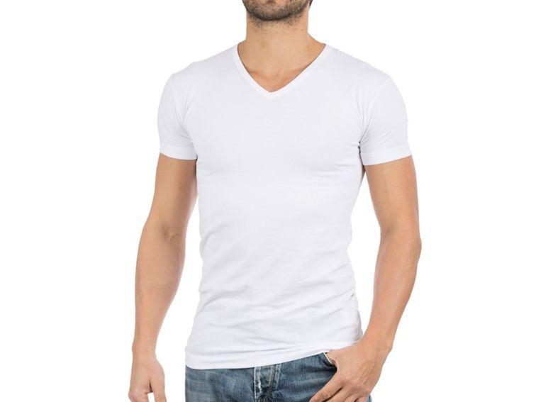 T-shirt Alan Red Basic - Lot de 4 - taille XXL - Blanc