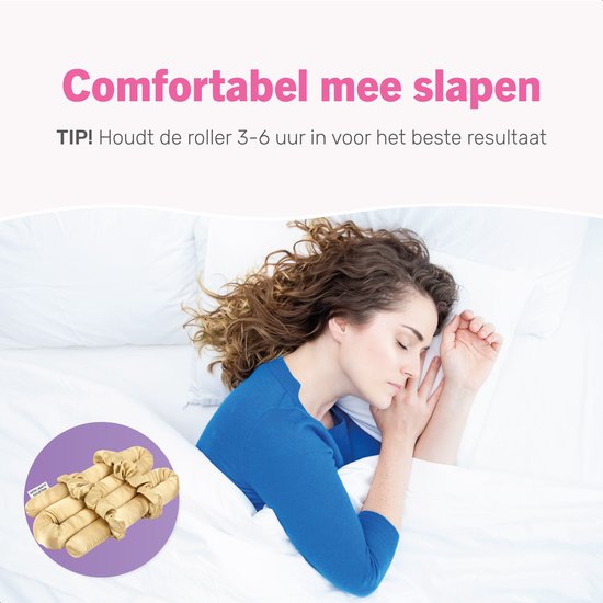 Soft & Silky Heatless curls - Satin - Incl. 2 chouchous et 1 pince à cheveux - Rouleaux à cheveux - Boucles - Boucles sans chaleur - Boucle à cheveux - Produits pour cheveux bouclés