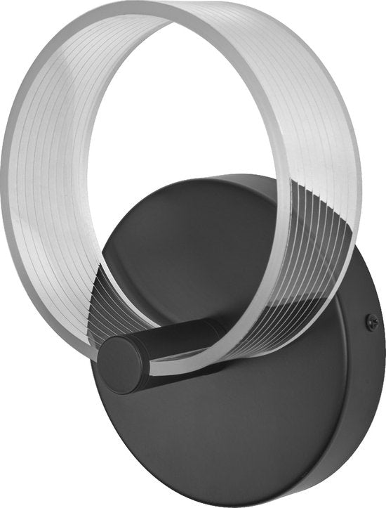 L'applique murale LEDVANCE DECOR Circle, de forme circulaire, offre une solution d'éclairage de 8 watts, dotée de la fonction Click CCT permettant de régler la couleur de la lumière de manière flexible.