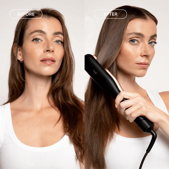 MAE® Steam Straight - Lisseur à vapeur - Lisseur à vapeur professionnel - noir