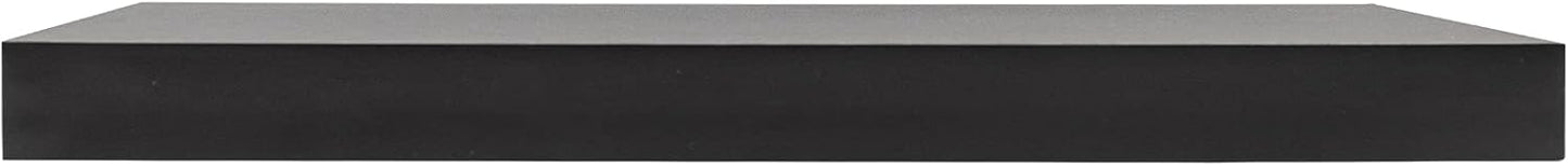 Etagère murale flottante Woltu - 80x22.9x3.8 cm - Noir - Support mural en MDF Moderne et peu encombrant