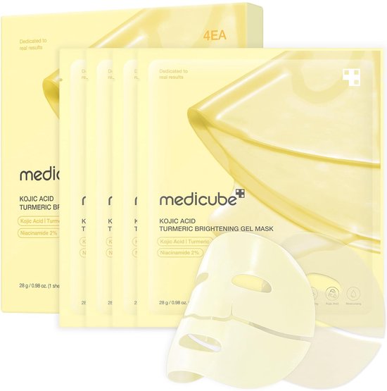 Masque gel éclaircissant Medicube à l'acide kojique et au curcuma