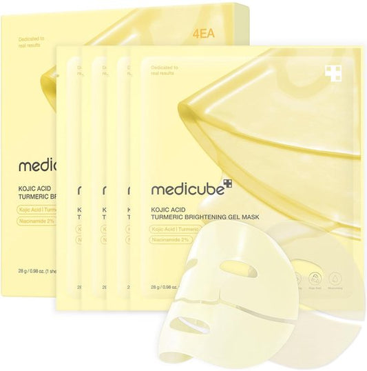 Masque gel éclaircissant Medicube à l'acide kojique et au curcuma