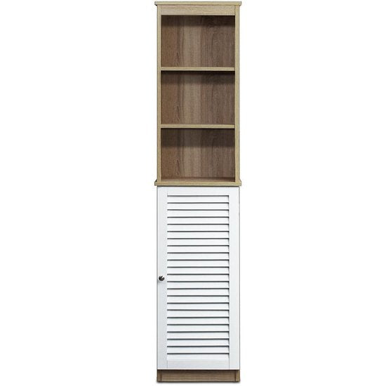 Armoire de salle de bains Casaria avec 6 √©tag√®res 34 x 26 x 170 cm