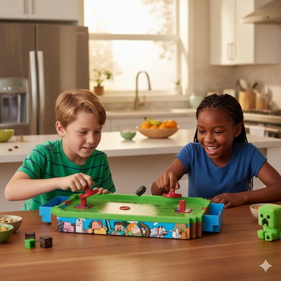 A Ambassador® Minecraft Arcade Air Hockey - Air hockey - Table top - Jeu de société - The Big Toy Book 2025