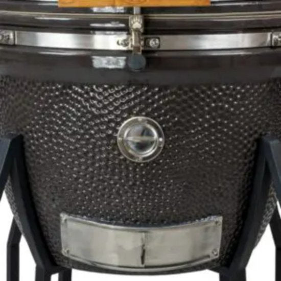 Grizzly Grills Kamado Elite XL - Barbecue - ø60 cm / ø24 pouces - Noir - Ensemble complet