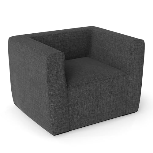 Fauteuil gonflable Coast - Housse amovible - Gris - 81 x 104 x 67 cm