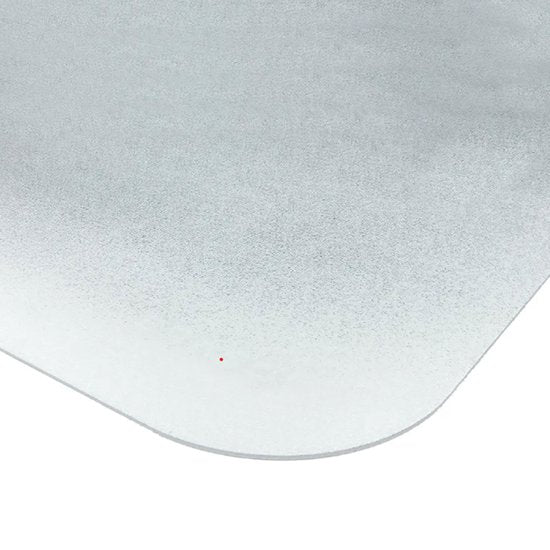 BRASQ Tapis de chaise Transparent 90x120 Protecteur de sol - Tapis de chaise de bureau PVC - Tapis de sol pour sol souple CM300+.