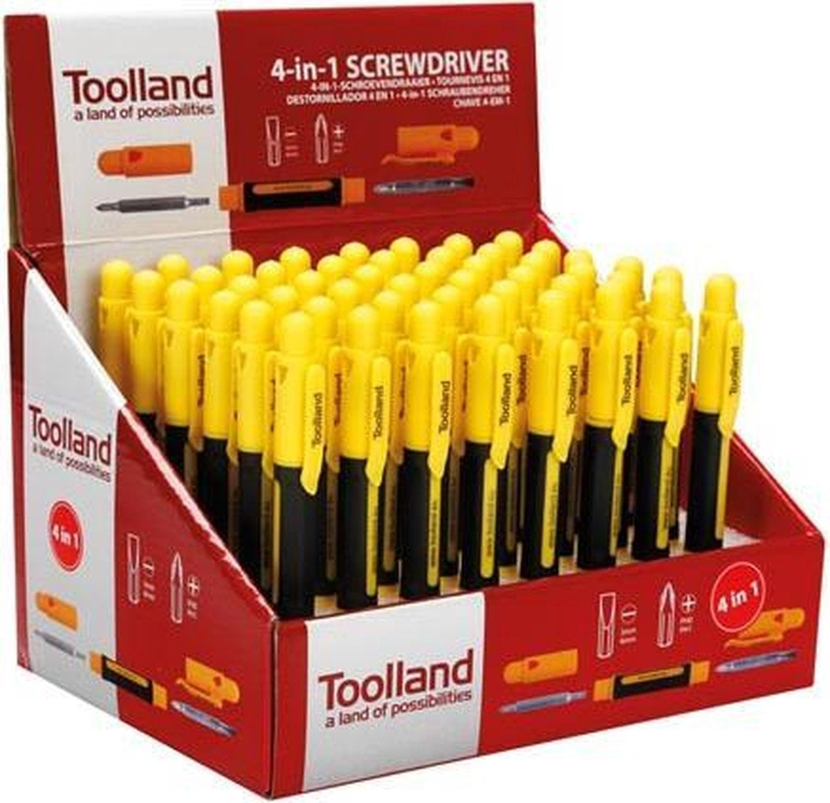 Stylo tournevis 4 en 1 - Toolland