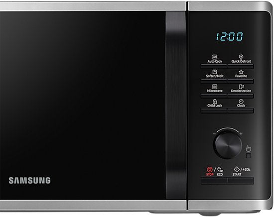 Samsung MS23B3515AS/EN - Micro-ondes autonome - 800 W - Argent - Décongélation rapide
