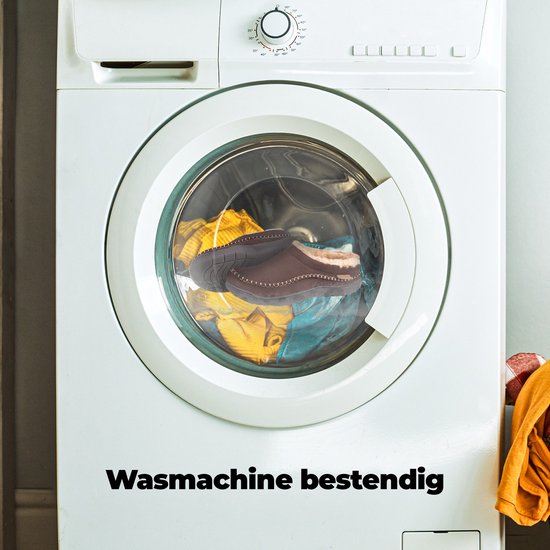 Chaussons Hommes - Chaussons - Mocassins - Tan - Antidérapant - Taille 46/47 - Comfeet