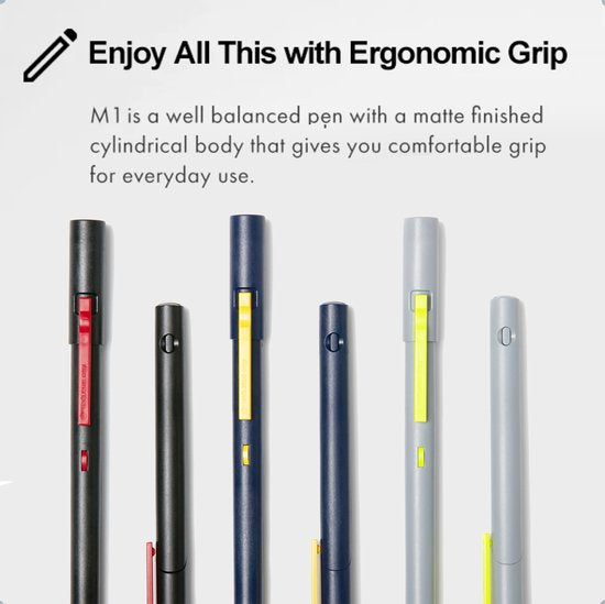 Neolab Smartpen M1 - stylo numérique - écriture numérique - stylo intelligent - Gris