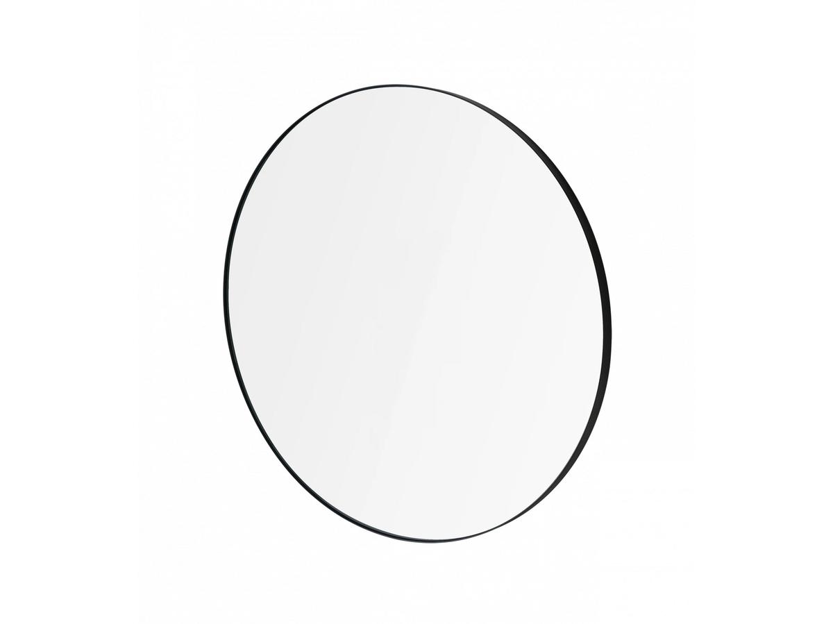 Miroir mural Blomus RIM - Noir - Ø 80 cm - 3 cm de profondeur