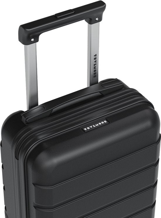 Valise cabine TRVLMORE - 40 x 30 x 20 cm - À placer sous le siège - 24 L - Serrure TSA - 2 roulettes - Noir