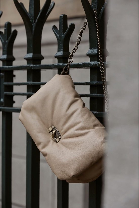 Chabo Bags - Diva Small - Sac à bandoulière - Sac à bandoulière - Cuir - Crème