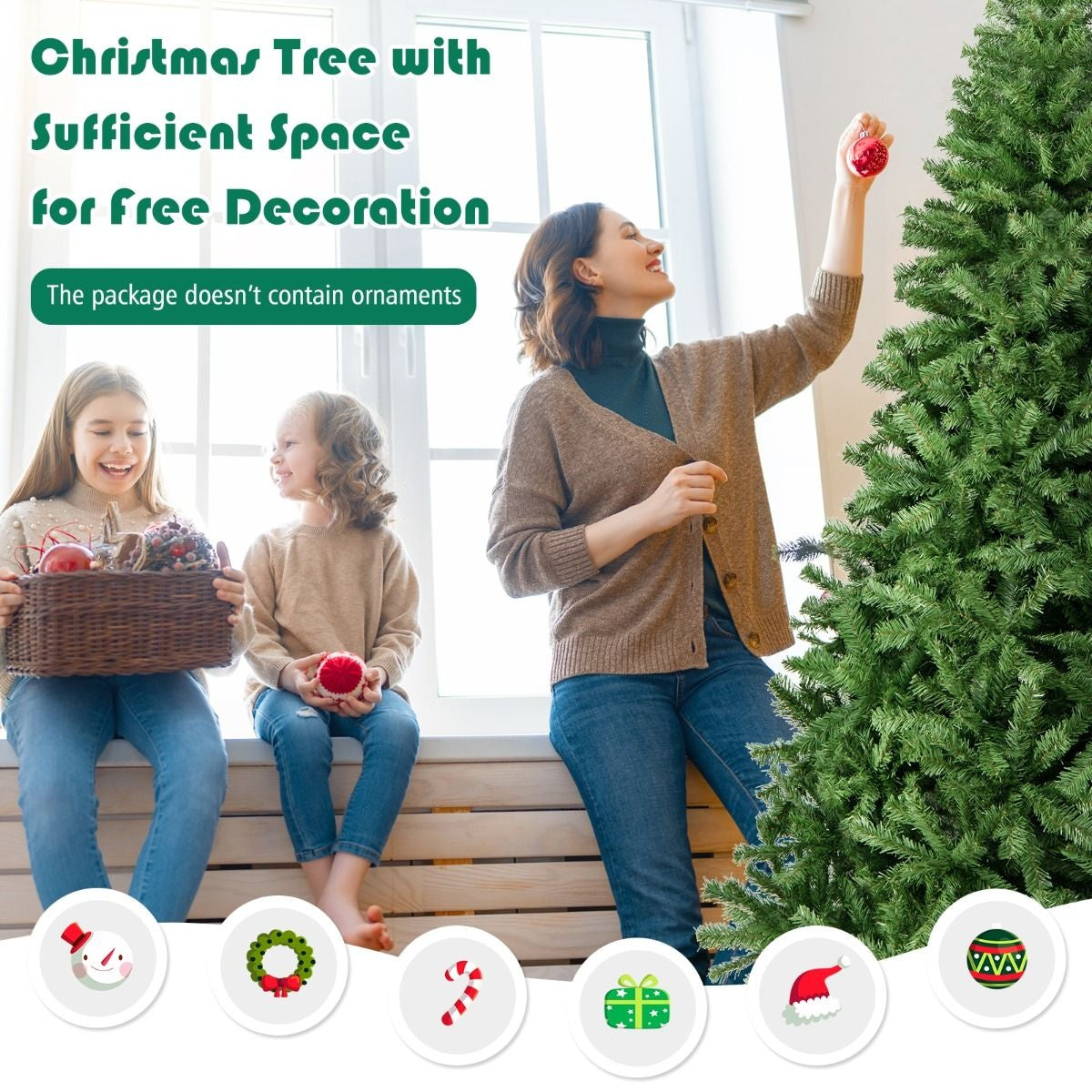 Coast Artificial Christmas Tree - 180cm - Arbre de Noël réaliste à 1000 branches - Convient pour l'intérieur et l'extérieur - Vert