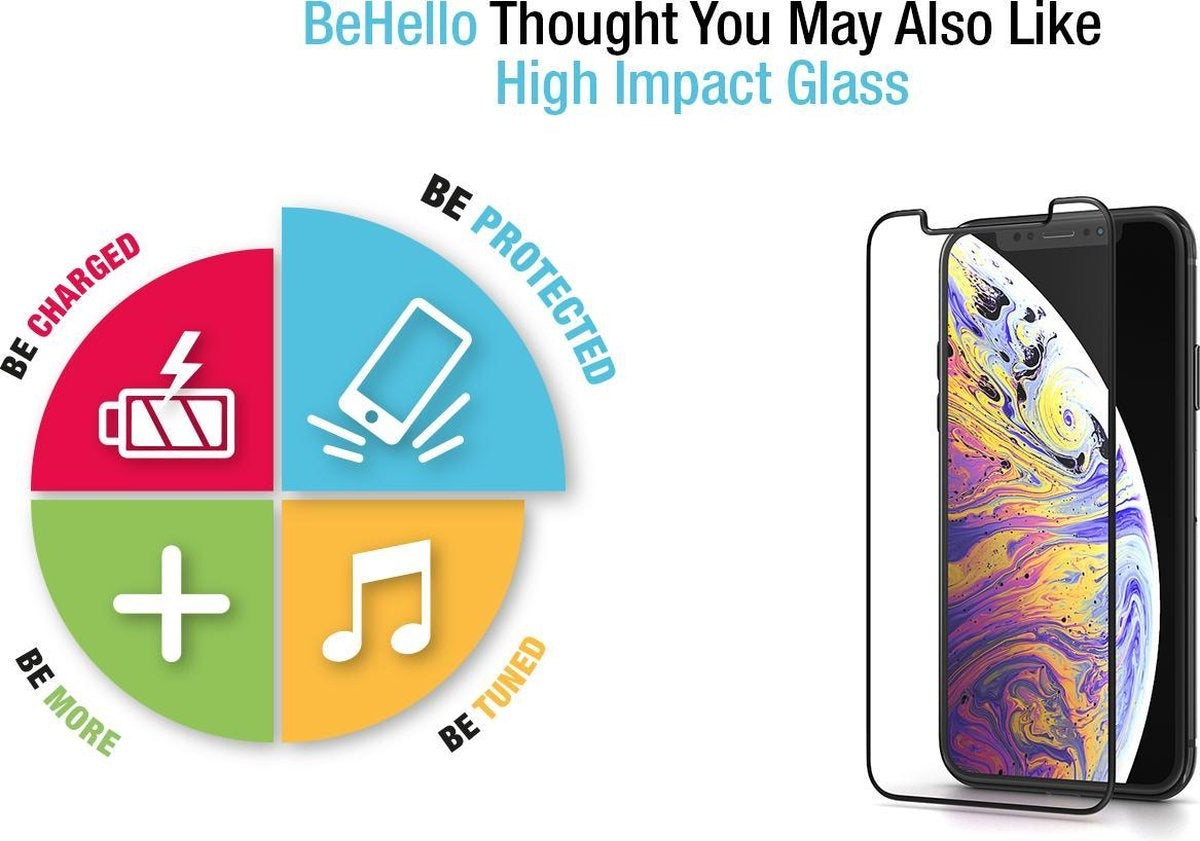 BeHello iPhone 11 Liquid Silicone Case - Noir