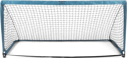But de football Umbro - But de football 200 x 100 x 100 cm - Grand but de football 1.5KG - Facile à déplacer - Jouet d'extérieur pour enfants et adultes - But d'entraînement au football - Métal - Bleu