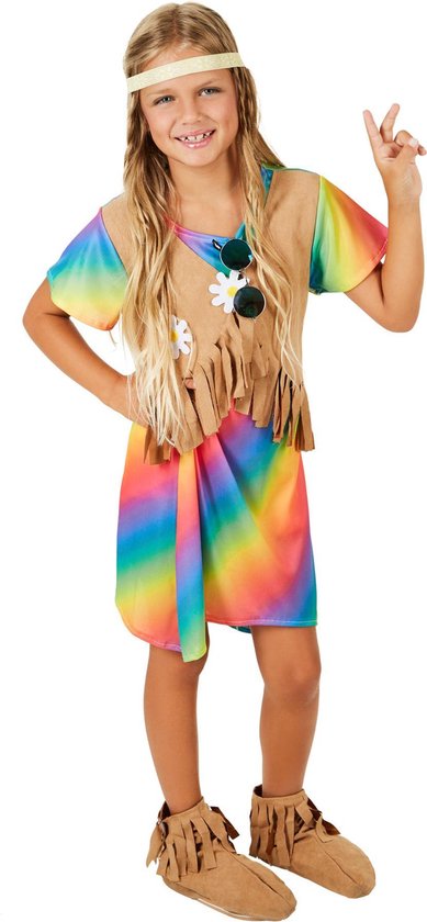 Costume fille enfant fleur 164 (13-14ans) Dressforfun - halloween - carnaval - rose bleu