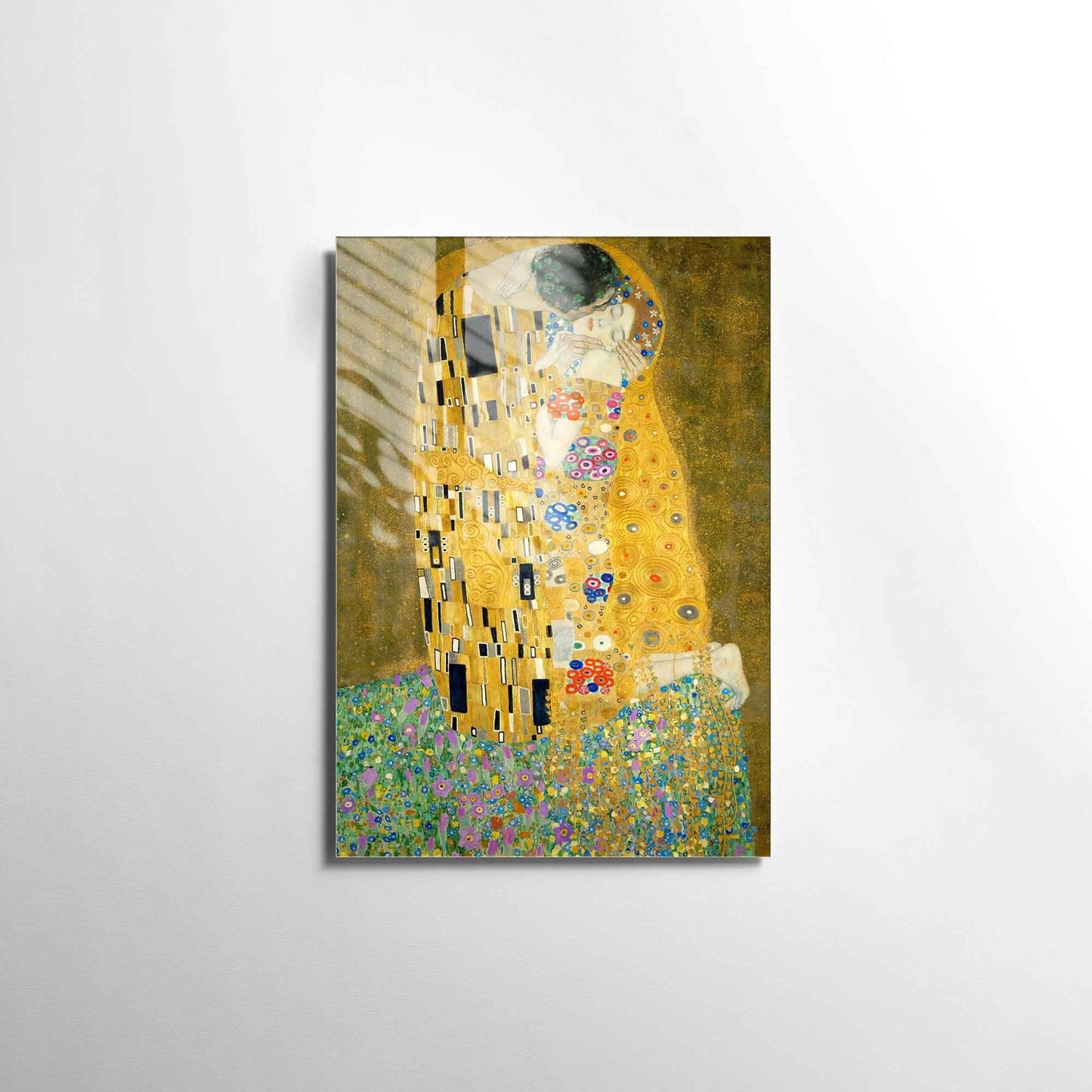 Bozeman Tableau décoratif en verre trempé - 50 x 70 cm - Multicolore