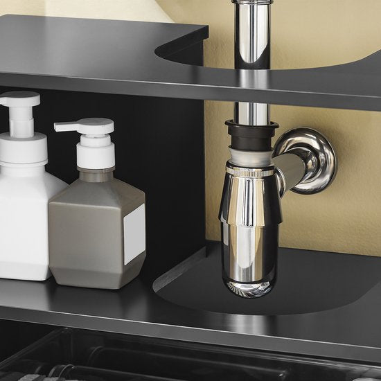 SoBuy Armoire de toilette BZR202-SCH