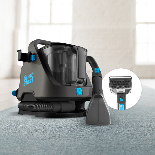 Aspirateur de lavage Livington SpotBlast - Système à double réservoir - Compact et léger - Technologie Vortex