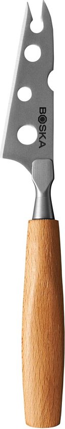 Boska Cheese Knife Set Amigo Small - Couteaux à fromage - Lot de 5 - Pour tout type de fromage - anti-adhésif - Ergonomique - Acier inoxydable et bois de hêtre
