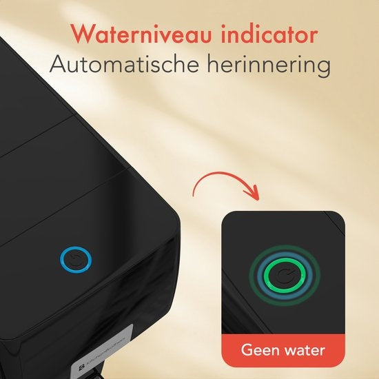 KitchenBrothers Distributeur d'eau chaude - 100 ? - 250 ml - 2.5L - Noir