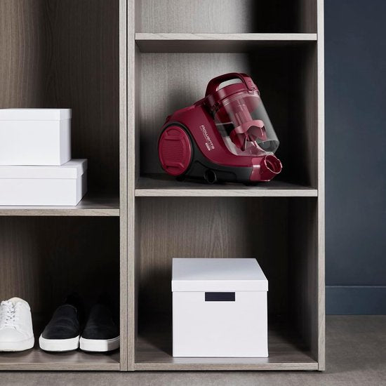 Rowenta Swift Power Cyclonic - Aspirateur compact sans sac - 900 W - Rouge Bordeaux