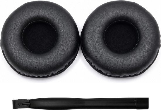Lot de coussinets pour casque AKG - Coussinets sans fil N60NC - Simili cuir avec mousse à mémoire de forme - Noir