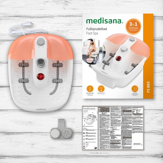 medisana FS 883 - Bain de pieds à bulles