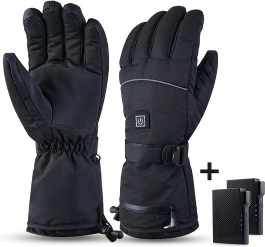 Gants chauffants - Chauffage électrique - Rechargeable par USB - 3 niveaux - Taille L - Femmes / Hommes
