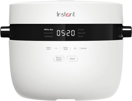 Cuiseur à riz et cuiseur vapeur Instant Pot 4,8 L - 8 programmes - Mijoteuse - Sauté - Technologie CarbReduce - Jusqu'à 20 portions - Multi-céréales