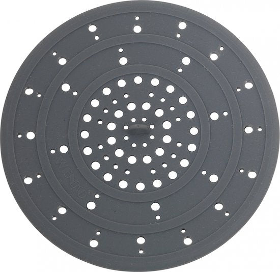 Filtres pour évier Wenko 53011100 12 x 0,3 cm Gris Silicone