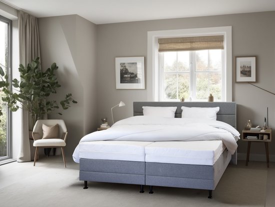 Vitality Pur - Matelas à ressorts ensachés Flex Comfort - Soutien ergonomique 7 zones et mousse de confort HR - 80x200