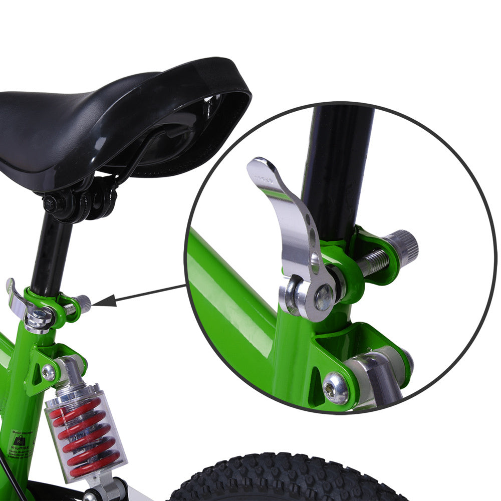 V√©lo d'√©quilibre Deuba avec suspension vert