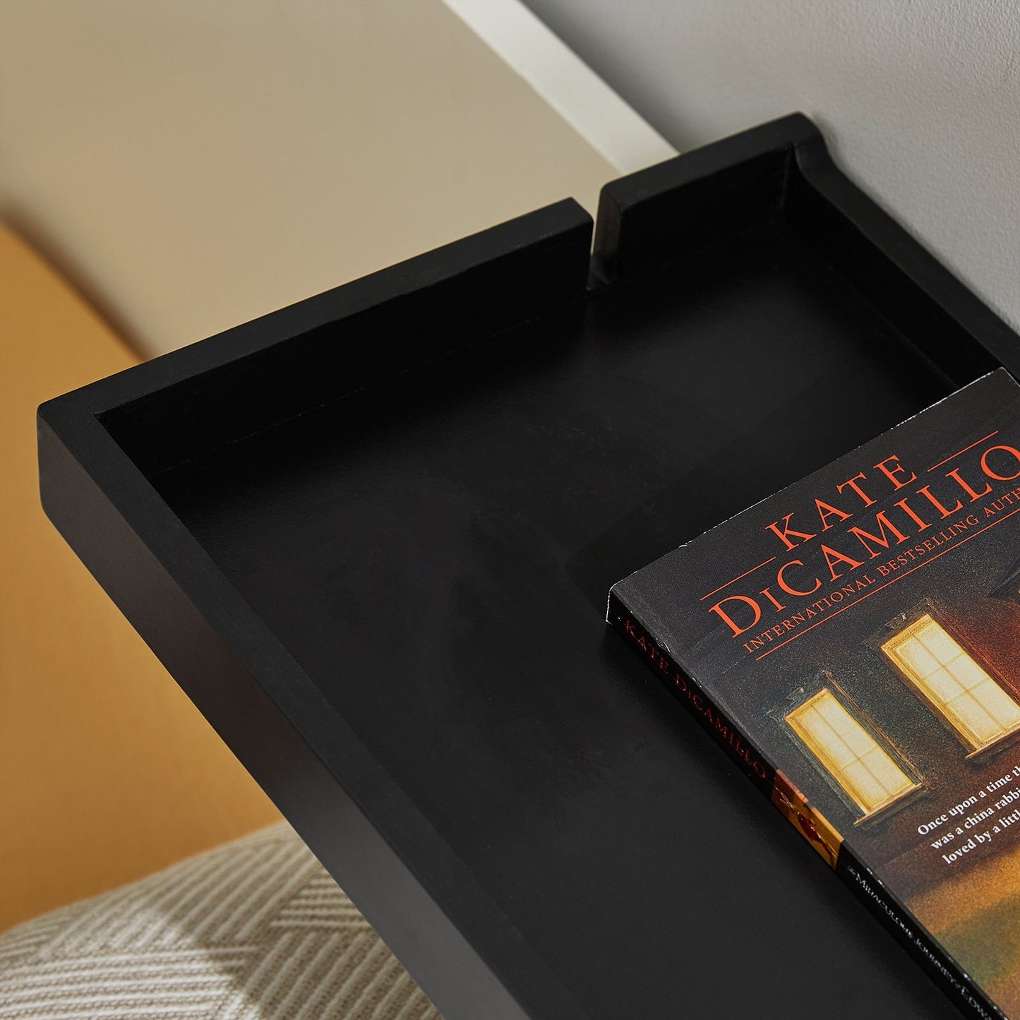 SoBuy Support à pince pour planche de lit - Max 2,5 kg - 36 x 25 x 9 cm - Noir