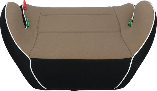 Rehausseur Carkids I-Size Sam - Conforme à la norme I-Size R-129 - Pour les enfants mesurant entre 125 et 150 cm – Housse amovible et lavable - Installation flexible - Taupe/Noir