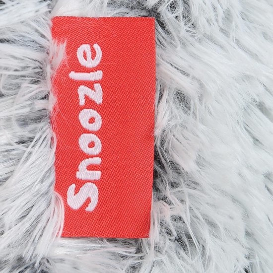 Snoozle Donut Hondenmand M - 60 cm - Fluffy Hondenmand Klein - Ronde Hondenmand Roze - Superzacht Hondenbed voor kleine hond - Anti-Stress Hondenkussen