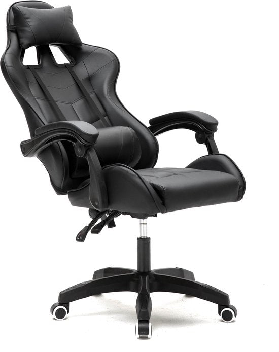Chaise de jeu Cyclone - chaise de bureau - réglable - noir