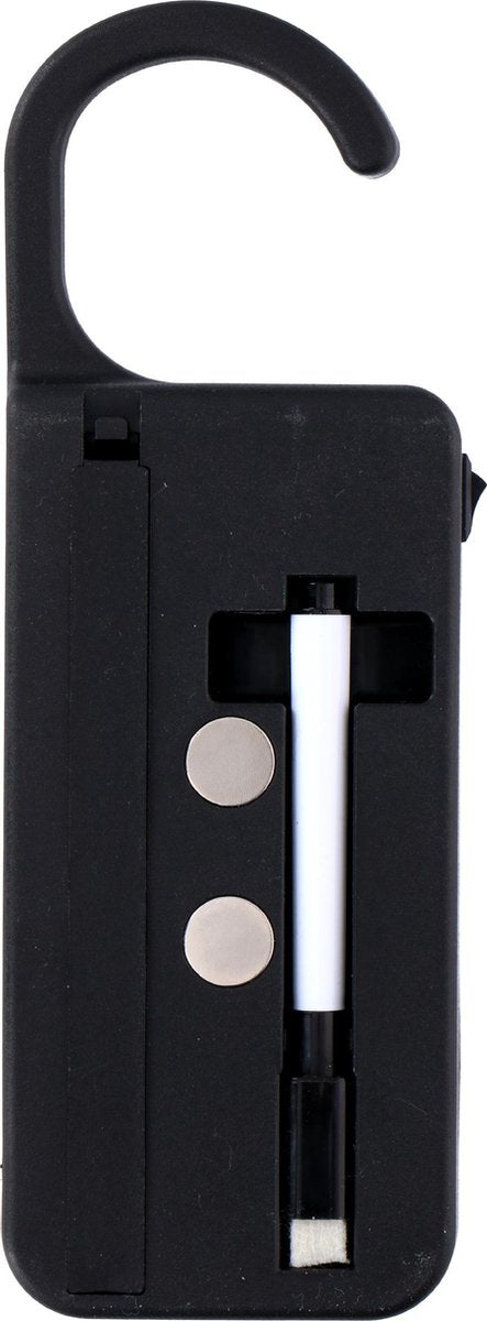 Grundig Accroche-porte - Lampe LED - Tableau mémo - Noir/Blanc